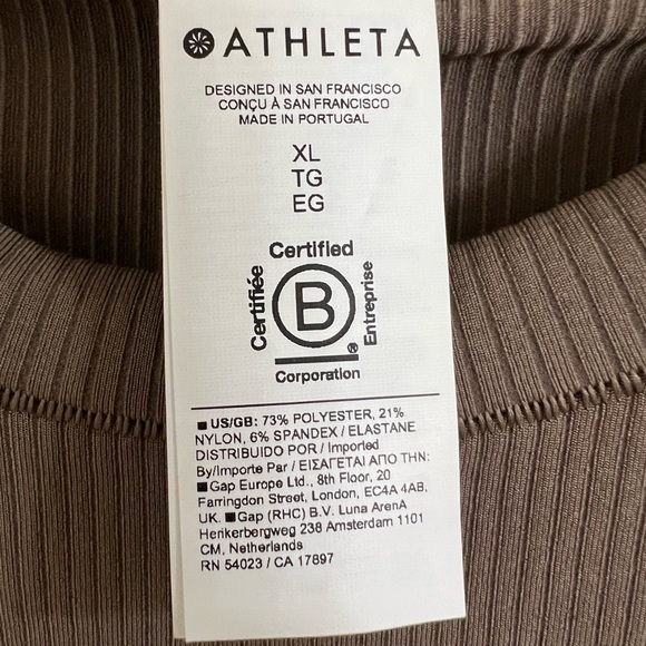 Athleta Ribbed Tank Top - Picture 3 of 3